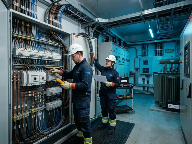 Instalações Elétricas — Baixa e Média Tensão.